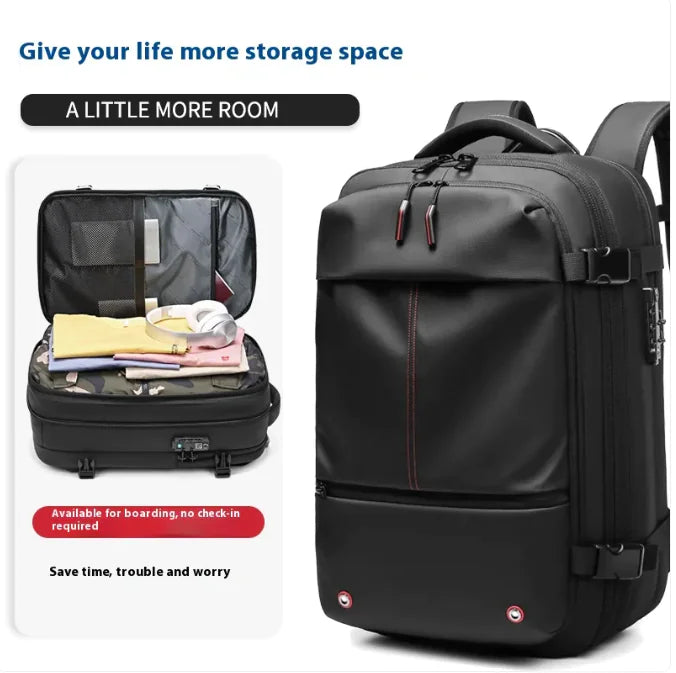 Nomiro Smart Anti-Theft Travel Backpack – USB Charging Port, RFID Protection, Water-Resistant