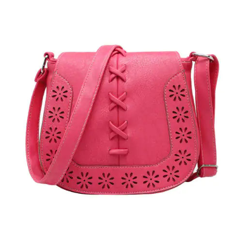 Nomiro Daisy Dots Follow The Sun Handbag – Colorful Vegan Leather Crossbody for Women