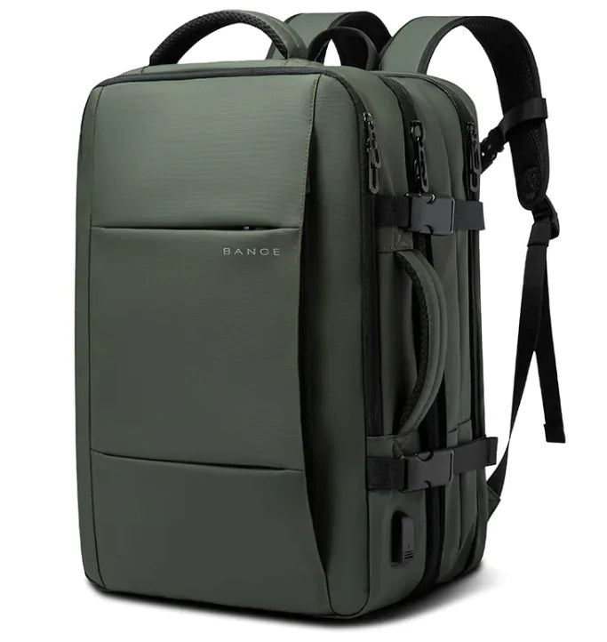 Nomiro| Men's Business & Travel Backpack – 36-55L Durable Oxford Cloth Laptop Bag