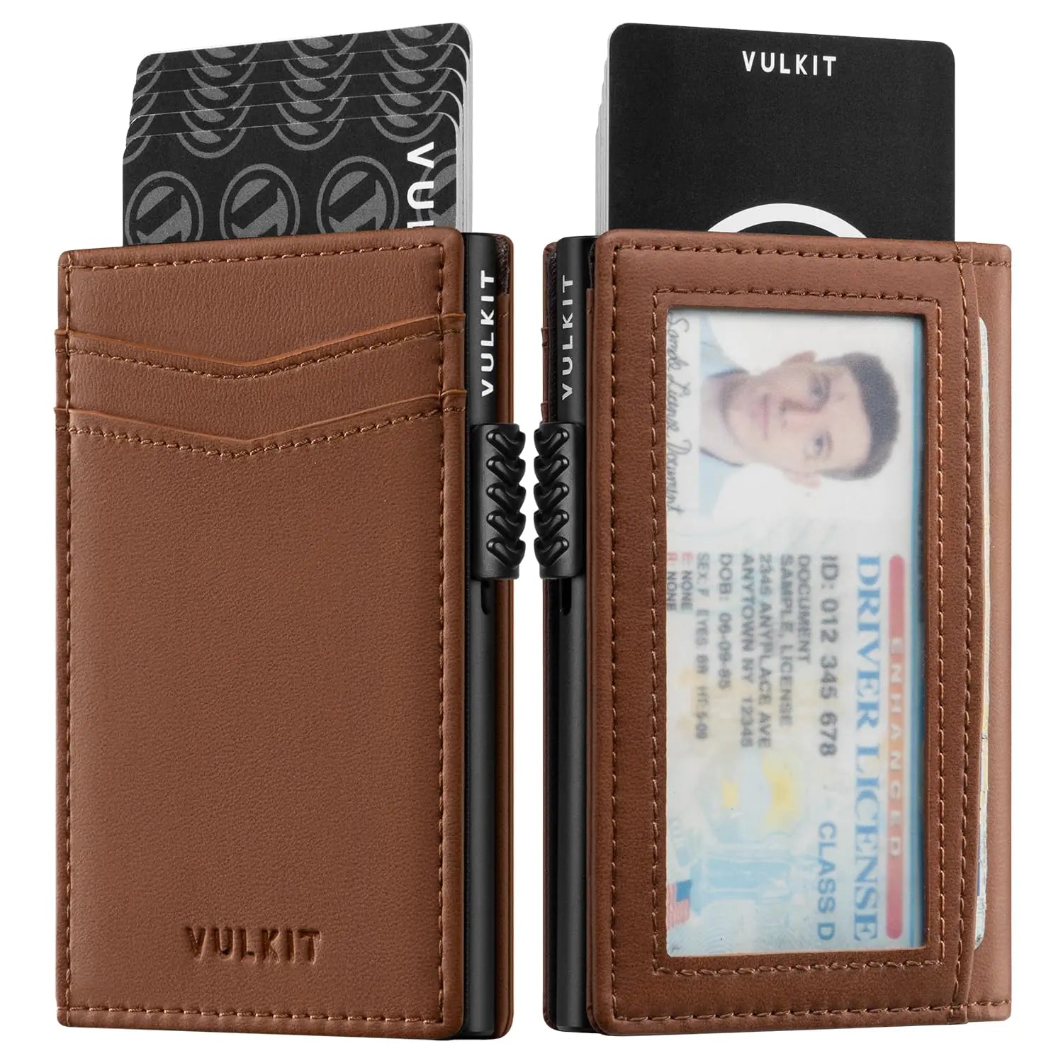 Nomiro VULKIT Men’s Leather Wallet – RFID Blocking & Minimalist