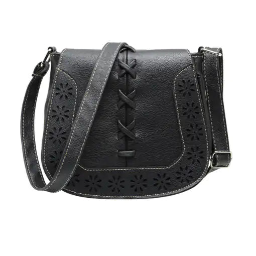 Nomiro Daisy Dots Follow The Sun Handbag – Colorful Vegan Leather Crossbody for Women