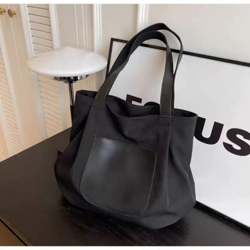 Nomiro Trendy Portable Canvas Handbags – Stylish & Functional XL Tote Bags