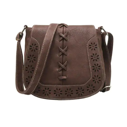 Nomiro Daisy Dots Follow The Sun Handbag – Colorful Vegan Leather Crossbody for Women