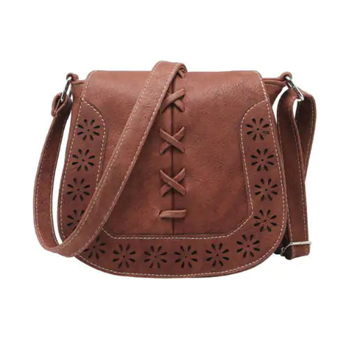 Nomiro Daisy Dots Follow The Sun Handbag – Colorful Vegan Leather Crossbody for Women
