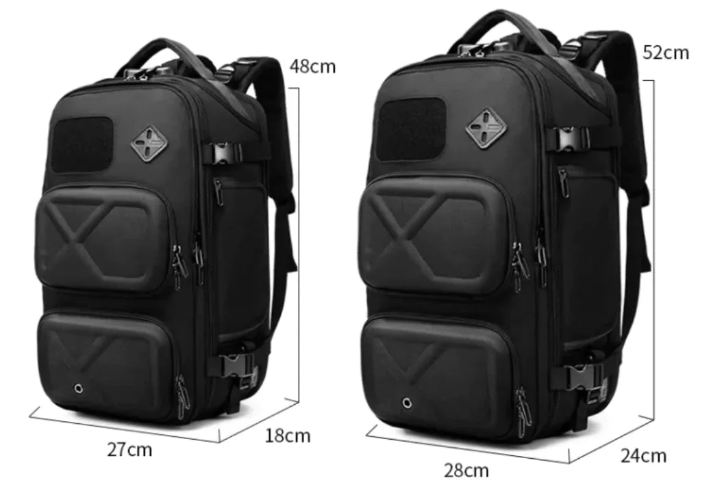 Nomiro Waterproof USB Travel Backpack – Large Capacity & Durable